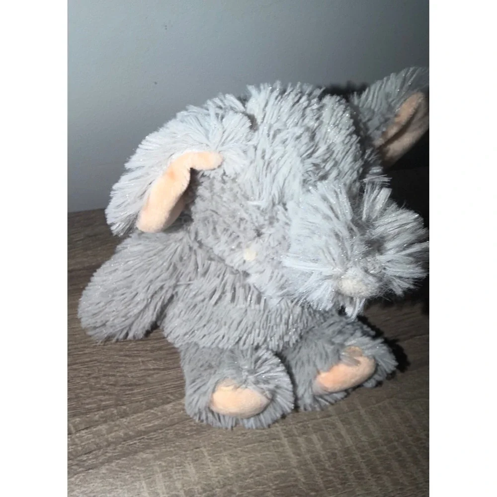 Warmies Lavender Scented Plush Elephant Gray Heatable plush cuddle